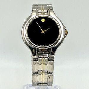 Vintage Movado Unisex Watch Swiss Quartz Working